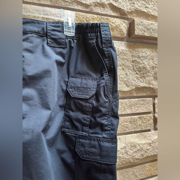 5.11 Tactical WOMEN'S TACLITE® PRO 9" RIPSTOP SHORT Dark Navy Blue size 18 - Picture 12 of 14